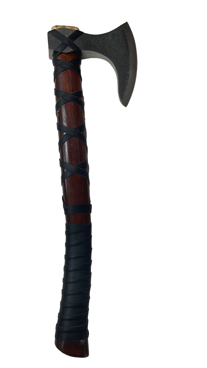 HUNTING AXE, ALL BLACK CORD HANDLE